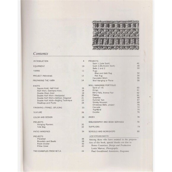 STEP BY STEP MACRAME, BY MARY WALKER PHILLIPS,1970- Golden Press - Picture 3 of 5